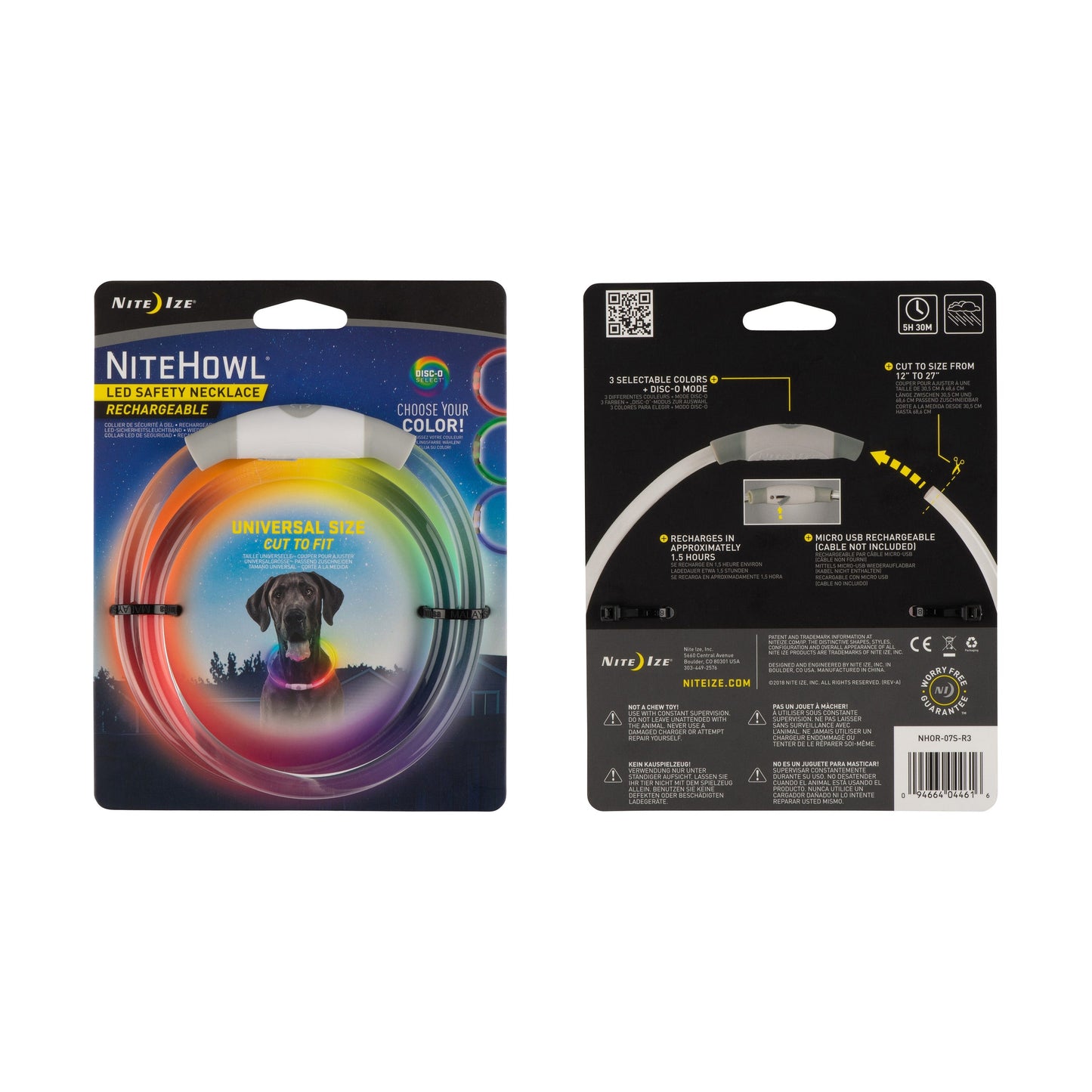 NiteHowl Rechargeable LED Safety Necklace