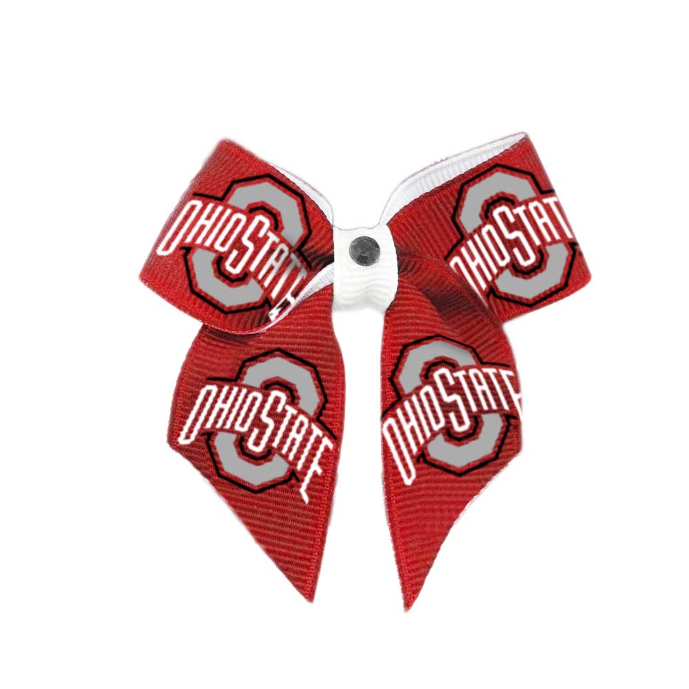 NCAA Ohio State Buckeyes Hair Bow