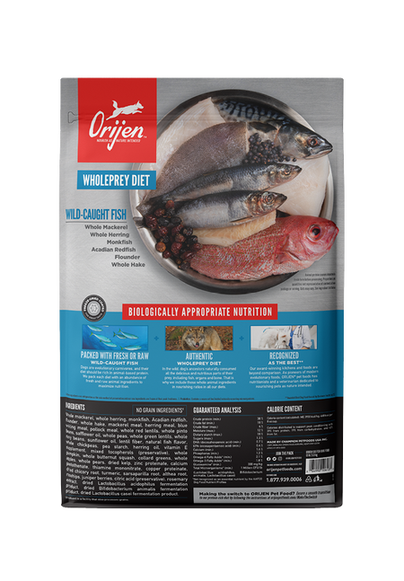 Orijen Dry Dog Food - Six Fish