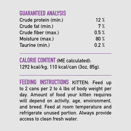 ORIJEN Wet Cat Food Chicken + Salmon Entree in Bone Broth Kitten Recipe