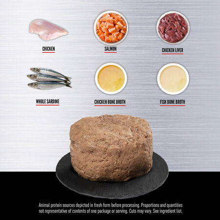 ORIJEN Tuna, Salmon + Beef Entrée in Bone Broth, Cat Food, 5.5oz