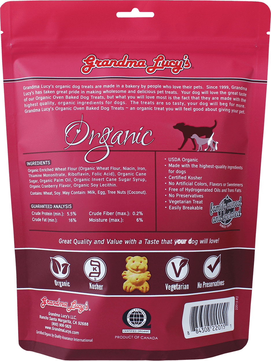 Grandma Lucy's Organic Oven-baked Cranberry 14oz