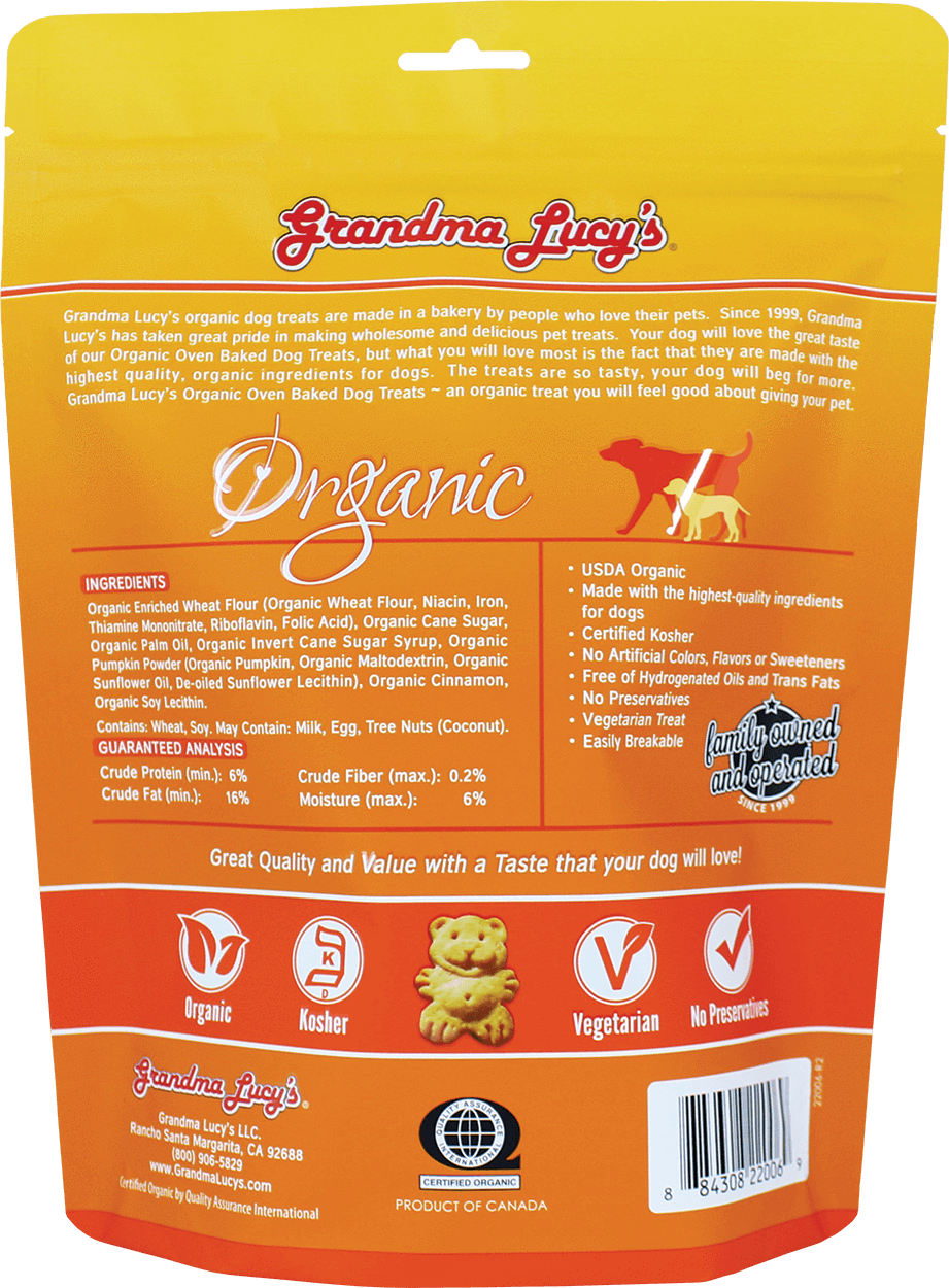 Grandma Lucy's Organic Oven-baked Pumpkin 14oz