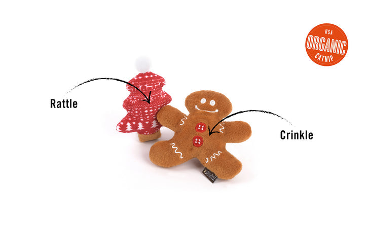 Holiday Cat Toy - Meowy Christmas