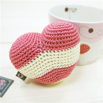 Stripy Heart Toy