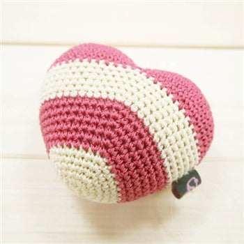 Stripy Heart Toy
