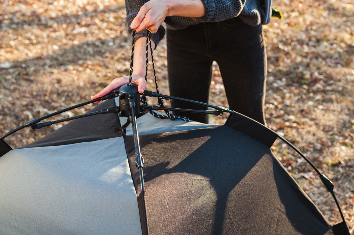Outdoor Dog Tent - Vanilla