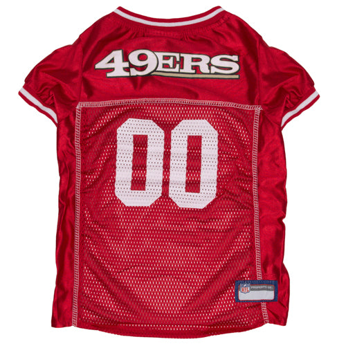 San Francisco 49ers Dog Jersey - Small