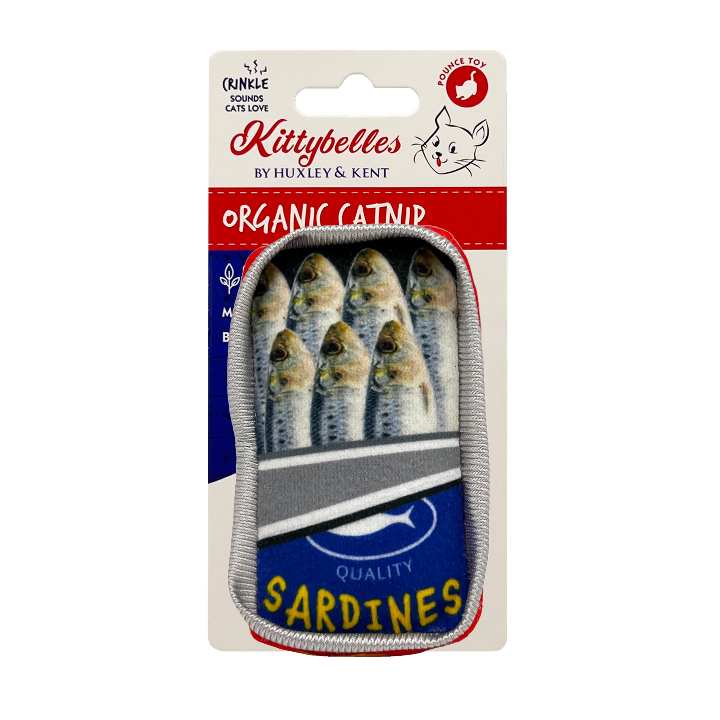 Sardine Tin Cat Toy