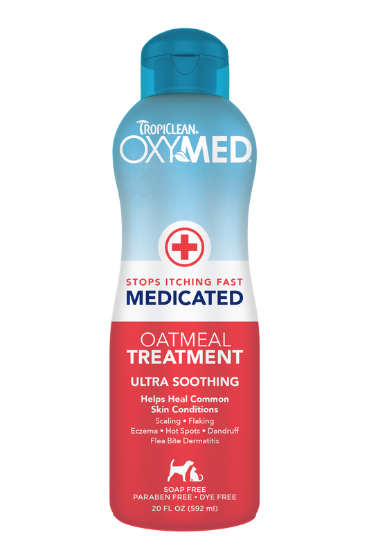 TropiClean OxyMed Medicated Oatmeal Treatment (Ultra Soothing Conditioner)