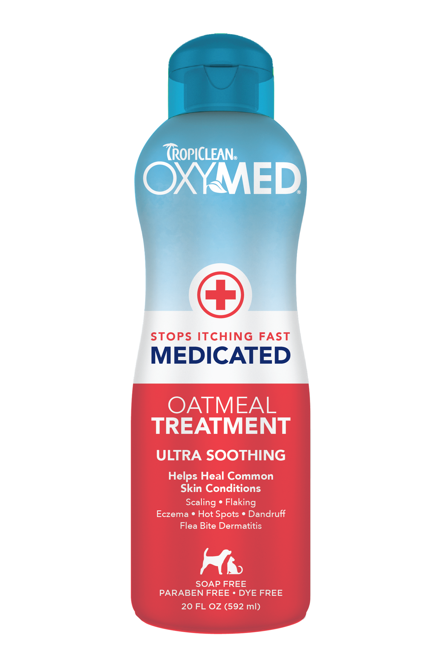 TropiClean OxyMed Medicated Oatmeal Treatment (Ultra Soothing Conditioner)