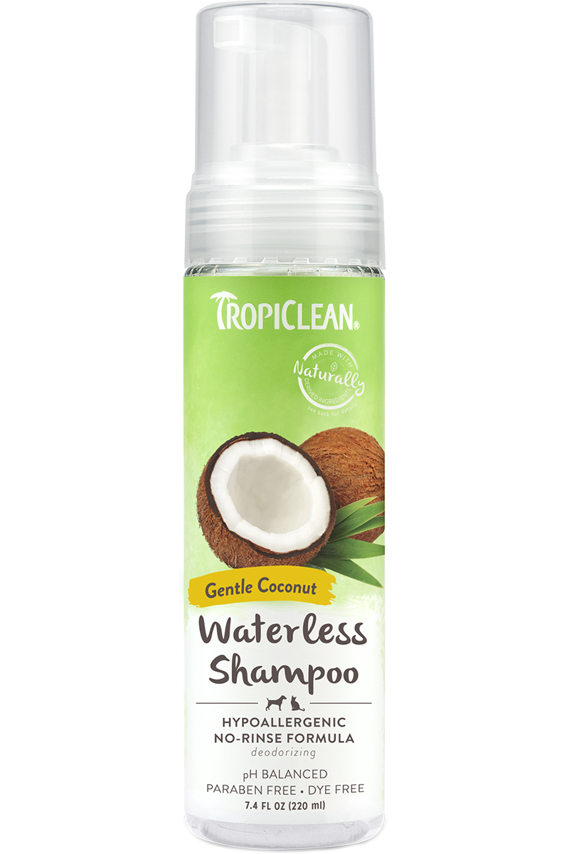 TropiClean Waterless Pet Shampoo Hypoallergenic