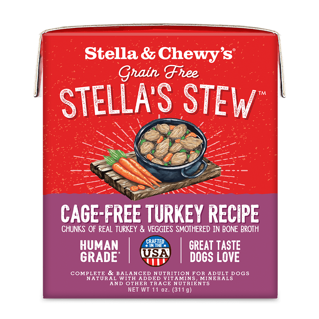 Stella&Chewy's Dog Wet Food - Cage-Free Turkey Stew