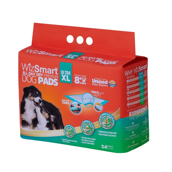 All-Day Dry Dog Pads - Ultra XL 24 Pack