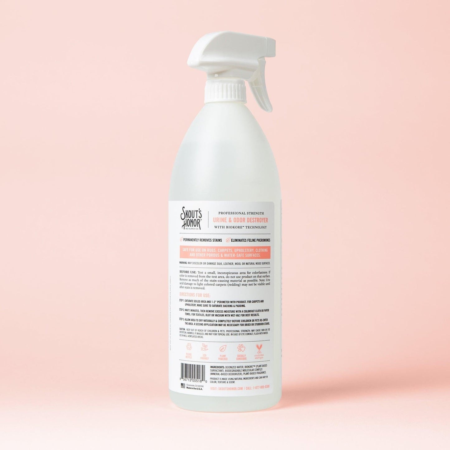 Skout's Honor CAT URINE & ODOR DESTROYER