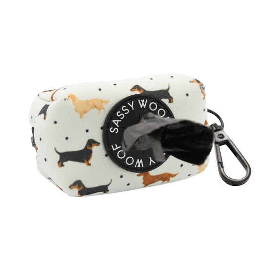 Dog Waste Bag Holder - 101 Dachshund