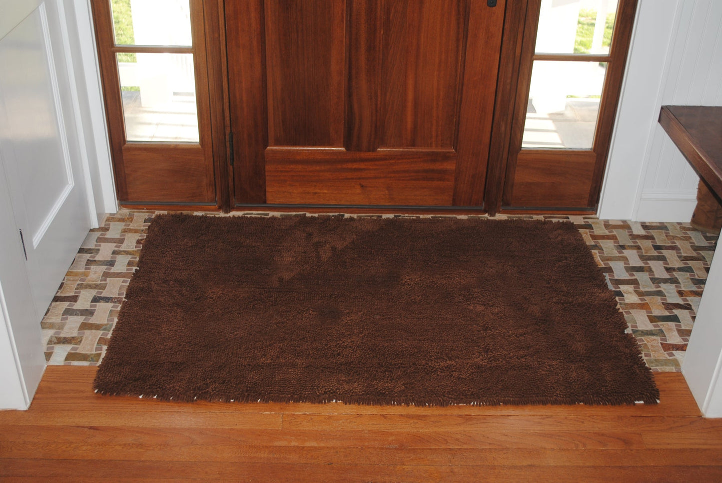 Soggy Doggy Absorbent Doormat (Plain), Chocolate