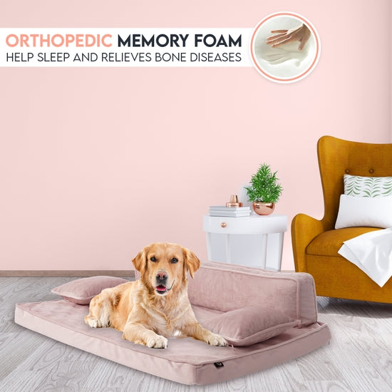 Modern Sofa Bed - Pink