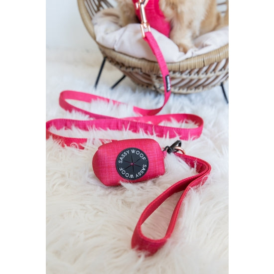 Dog Waste Bag Holder - Merlot