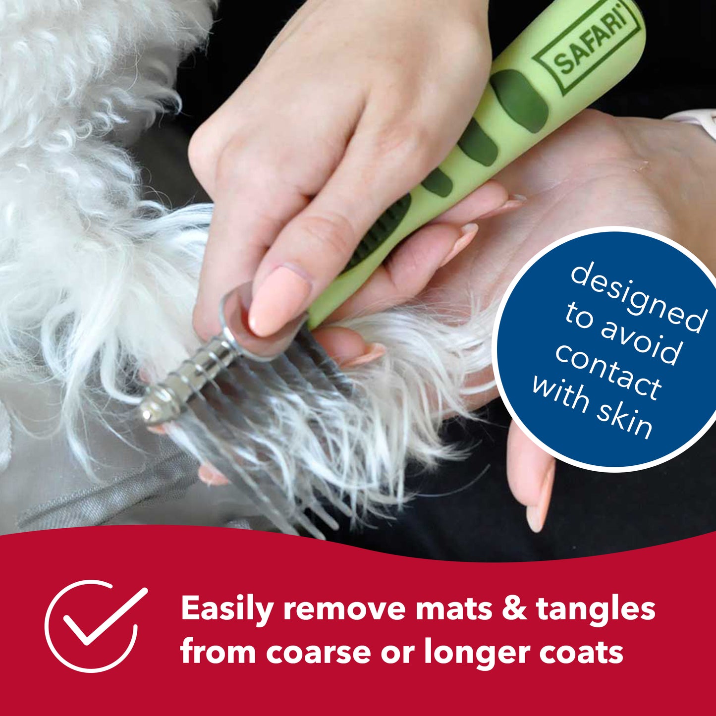 Safari Dog De-Matting Comb