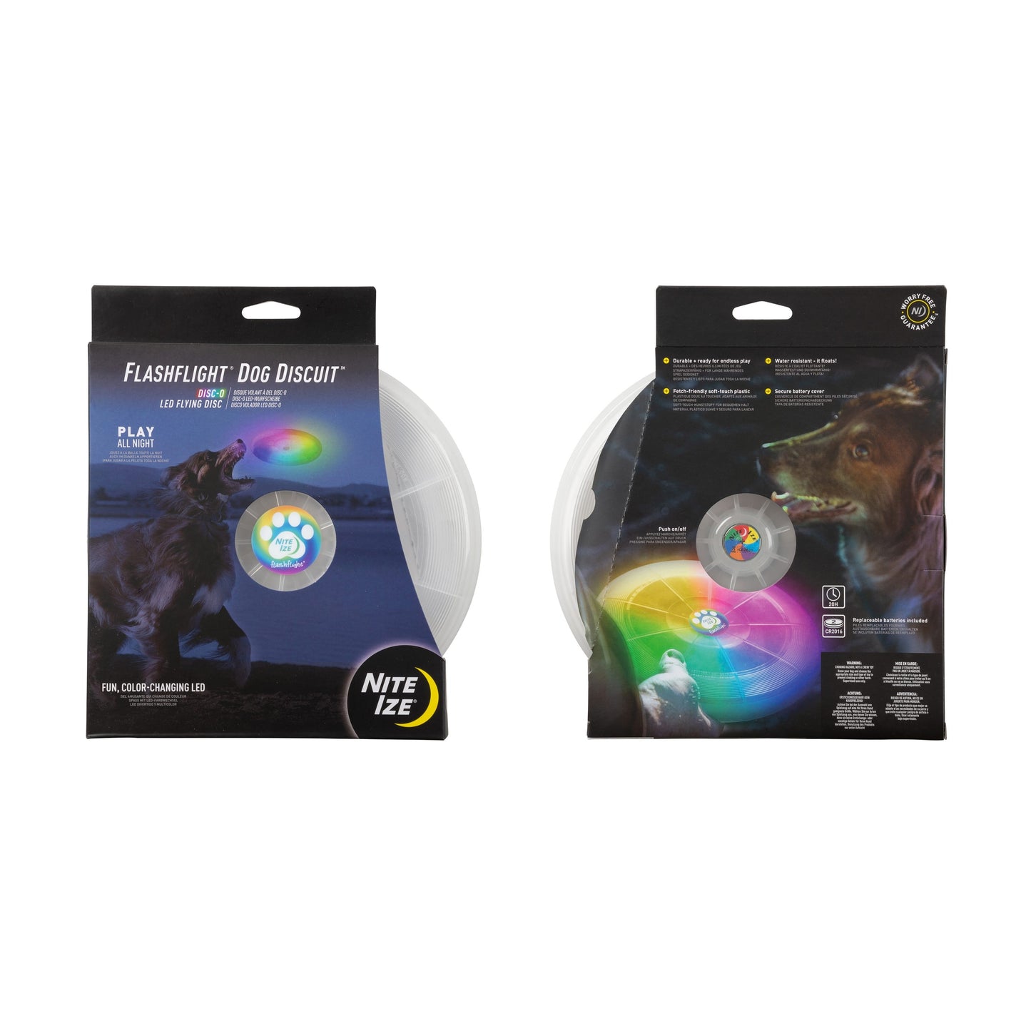 Flashflight Dog Discuit LED Flying Disc