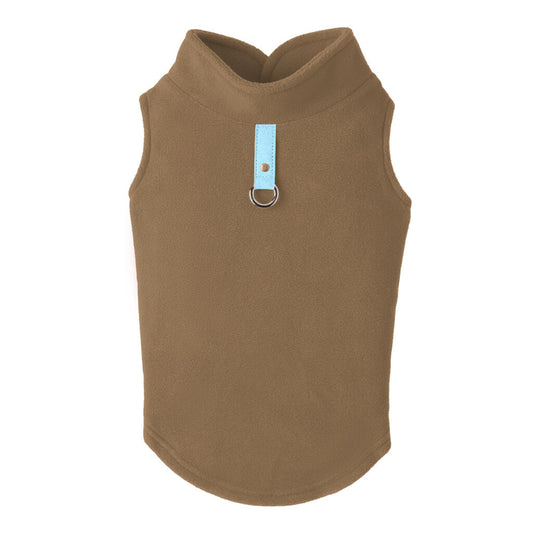 Fleece Vest - Clay