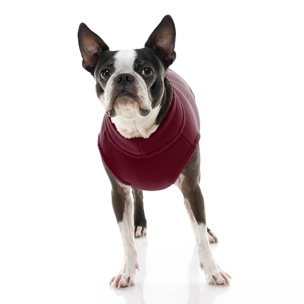 Stretch Fleece - Burgundy