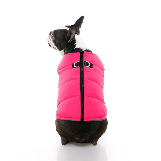 Padded Vest Solid - Pink