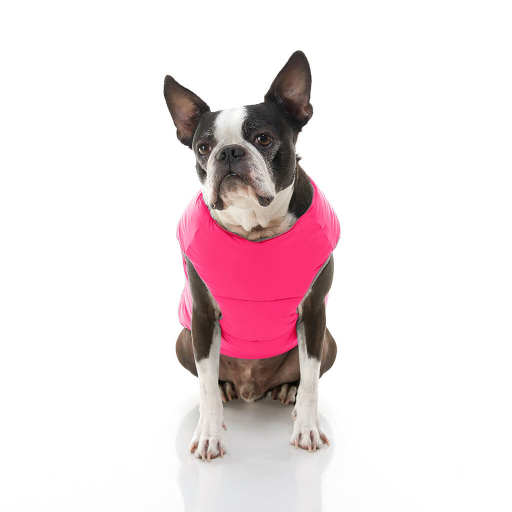 Padded Vest Solid - Pink