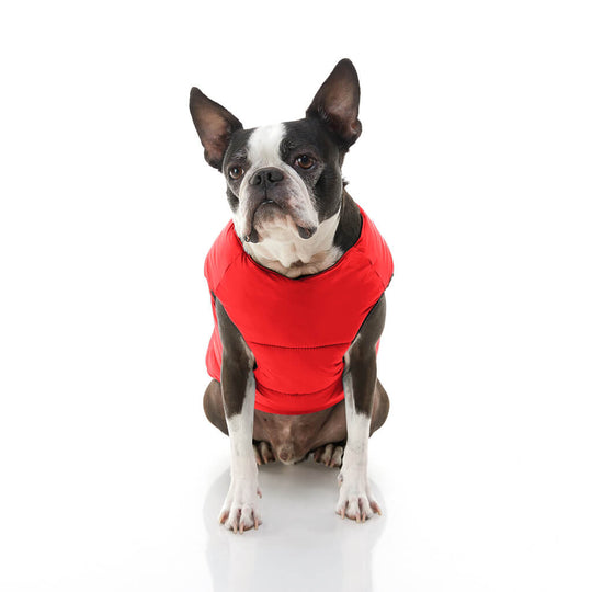 Padded Vest Solid - Red