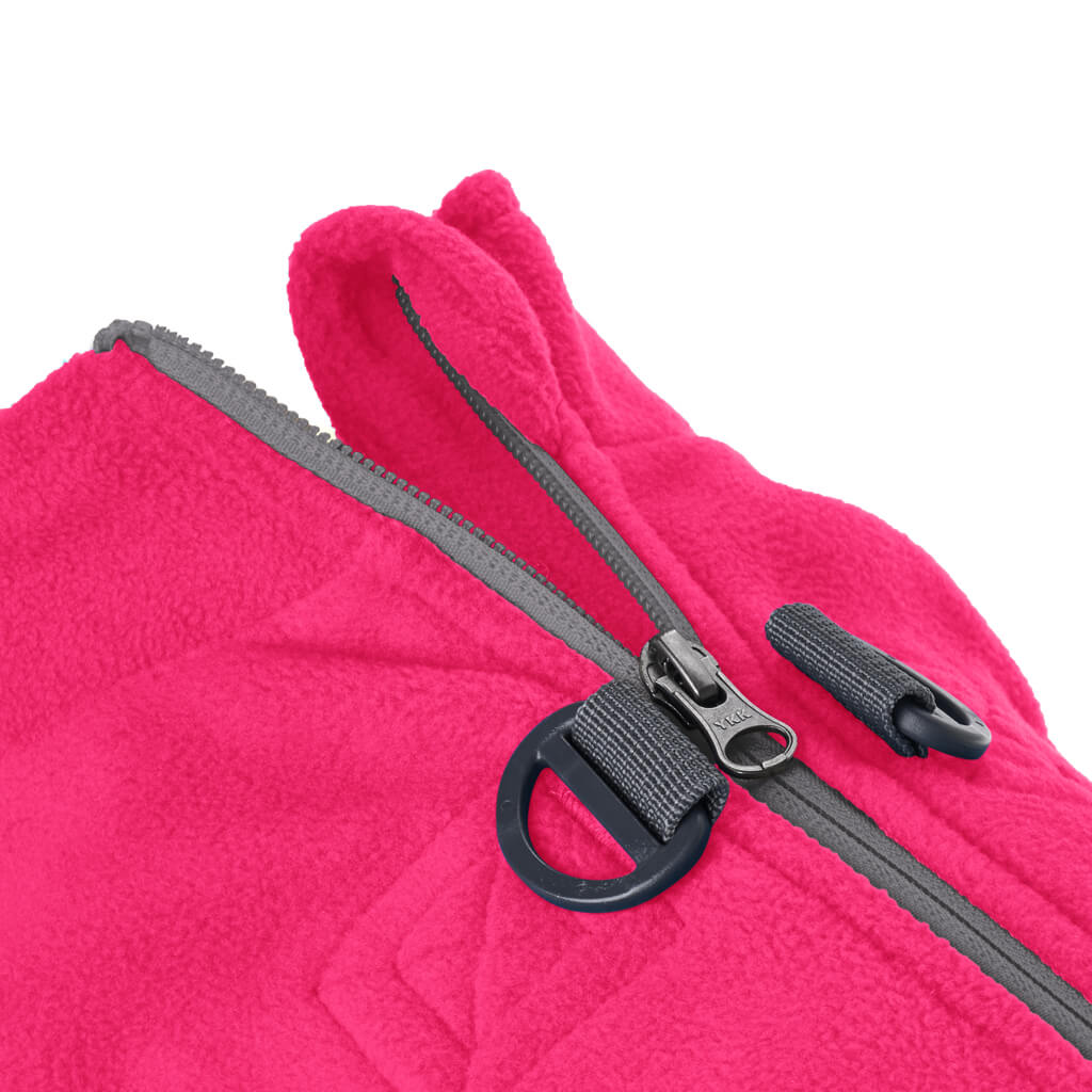 Zip Up Fleece - Pink