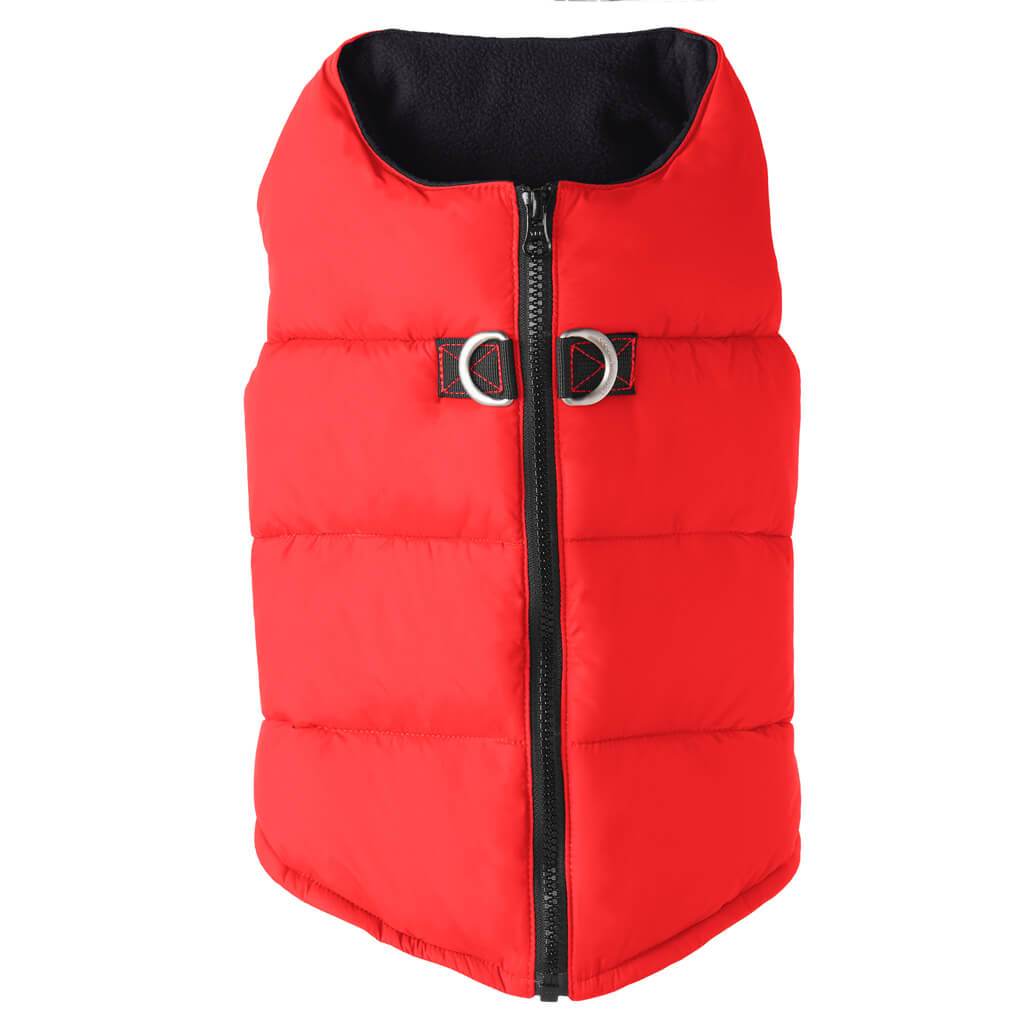 Padded Vest Solid - Red