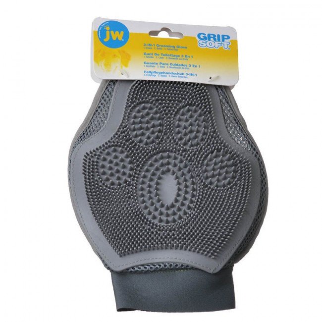 Gripsoft 3in1 Grooming Glove for Dogs