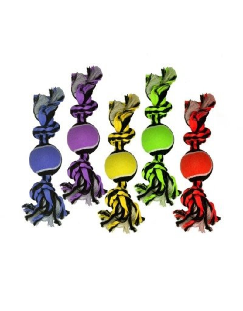 Nuts for Knots 2-Knot Rope with Tennis Ball