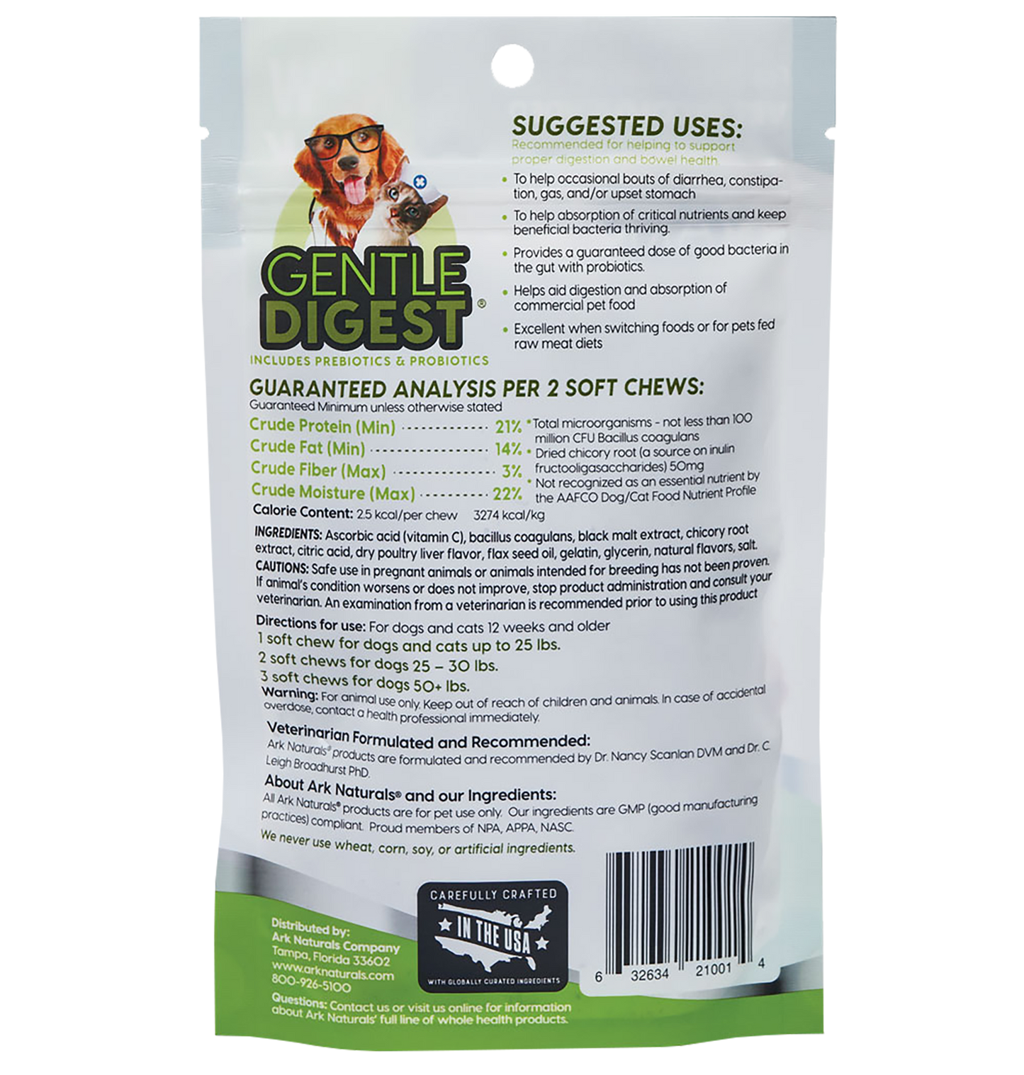 Ark Naturals Gentle Digest Chews (120ct)