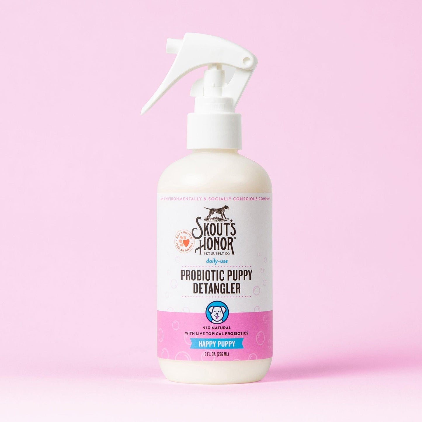 Skout's Honor Probiotic Detangler Happy Puppy (8oz)