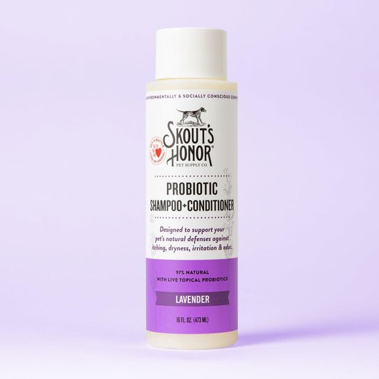 Skout's Honor Probiotic Shampoo+Conditioner Lavender (16oz)