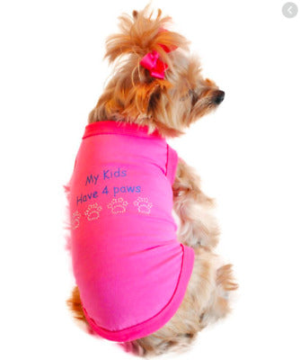 My Kids Have 4 Paws T-shirts