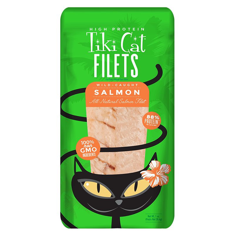 Tiki Cat Filet Salmon 1oz