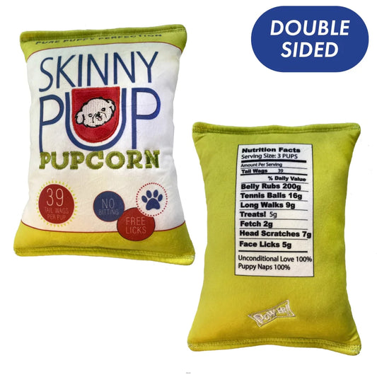 Skinny Pup Pupcorn Dog Toy