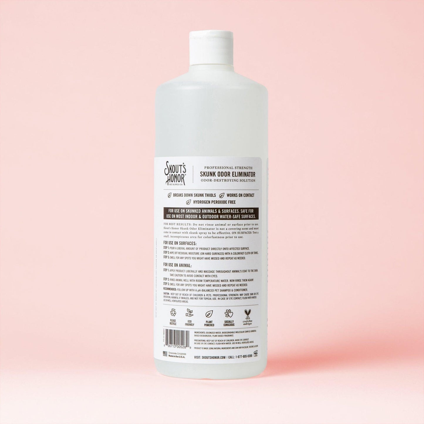 Skouts Honor Dog Skunk Odor Eliminator 32oz