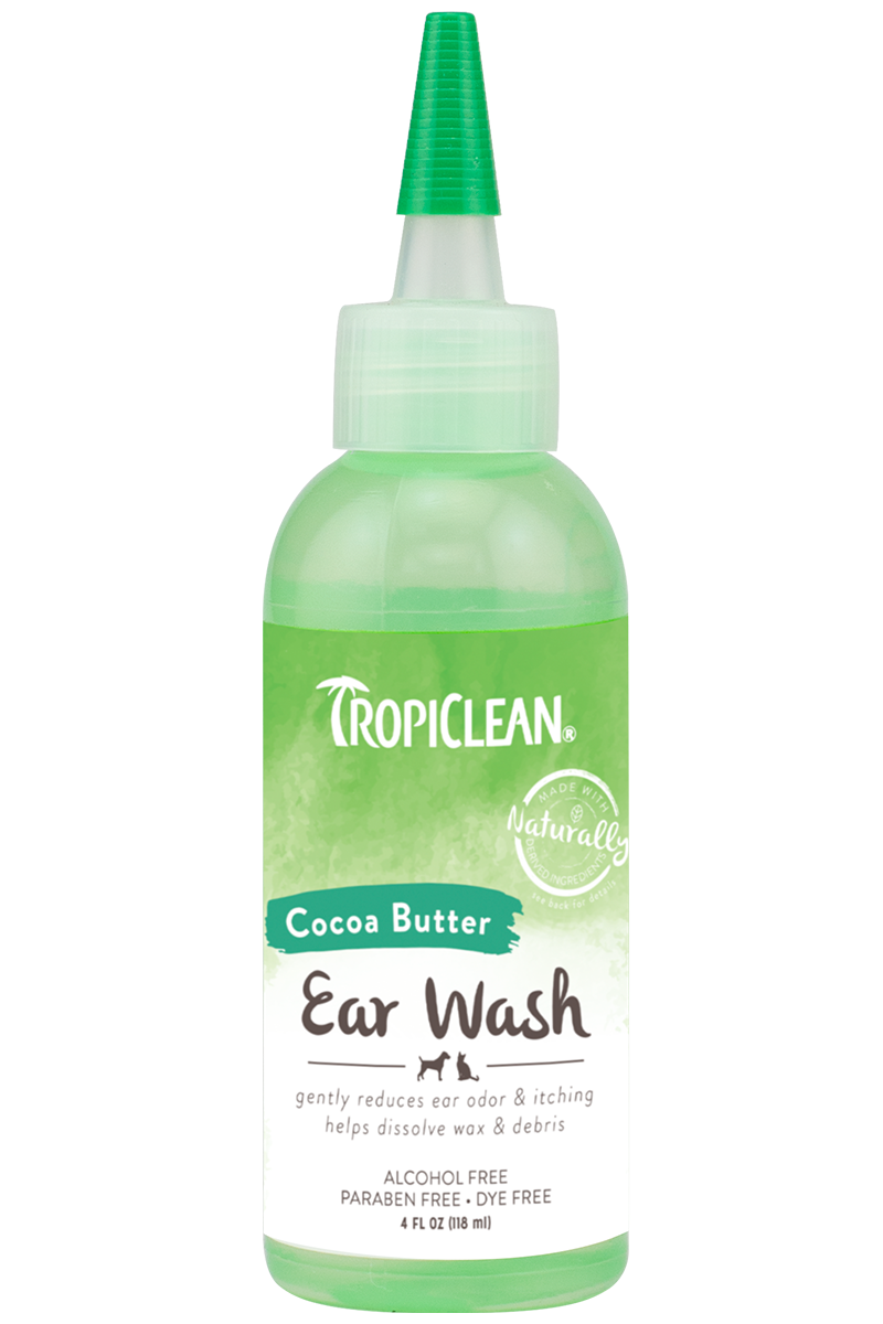 TropiClean Alcohol-Free Ear Wash 4oz