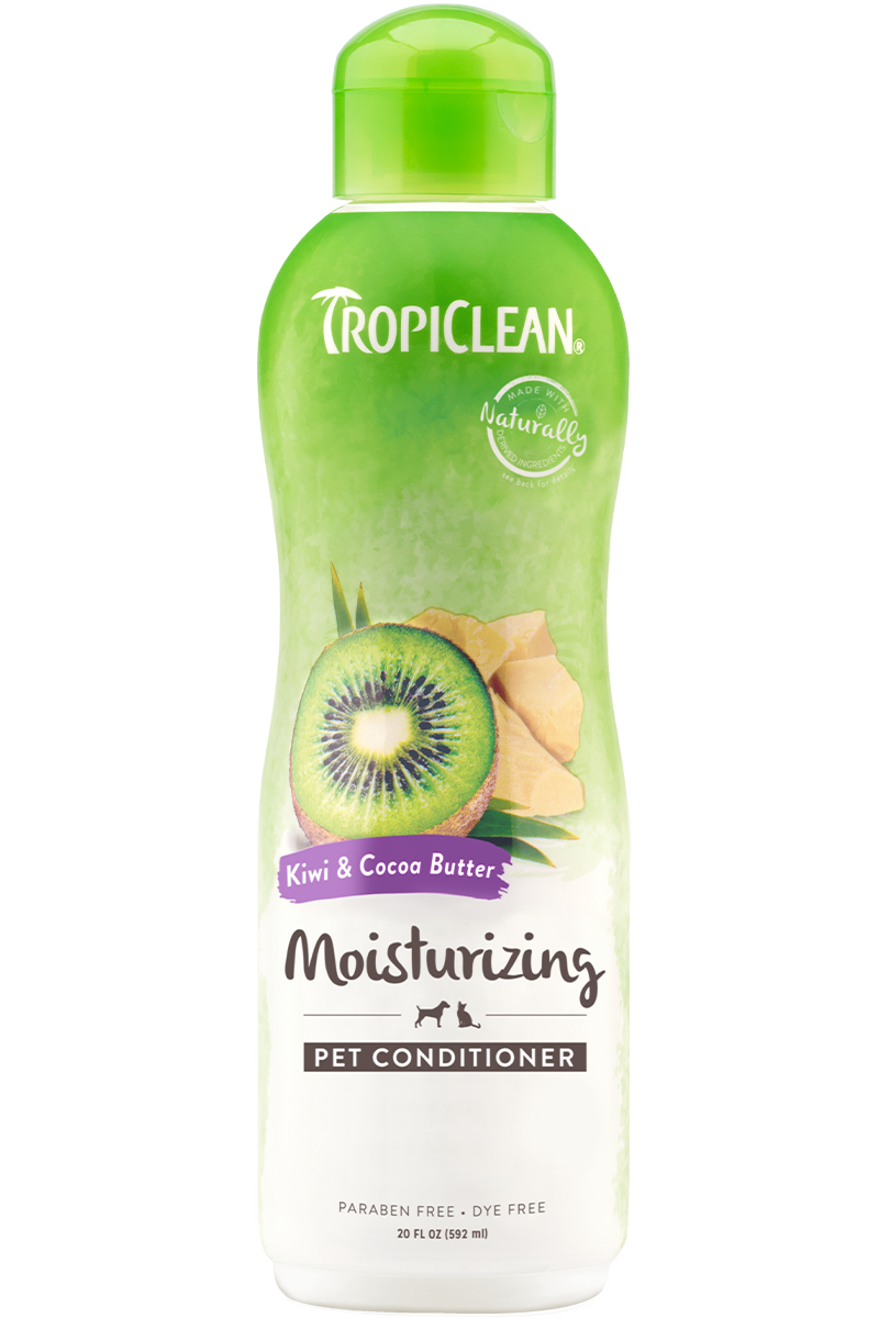 TropiClean Kiwi & Cocoa Butter Pet Conditioner (Moisturizing)