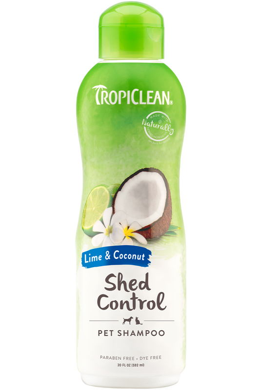 TropiClean Lime & Coconut Pet Shampoo (Reduce Shedding)