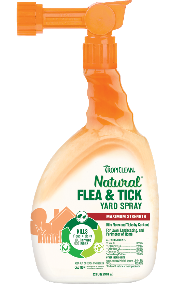 TropiClean Natural Flea & Tick Yard Spray (Covers up to 5,000 sq. ft)