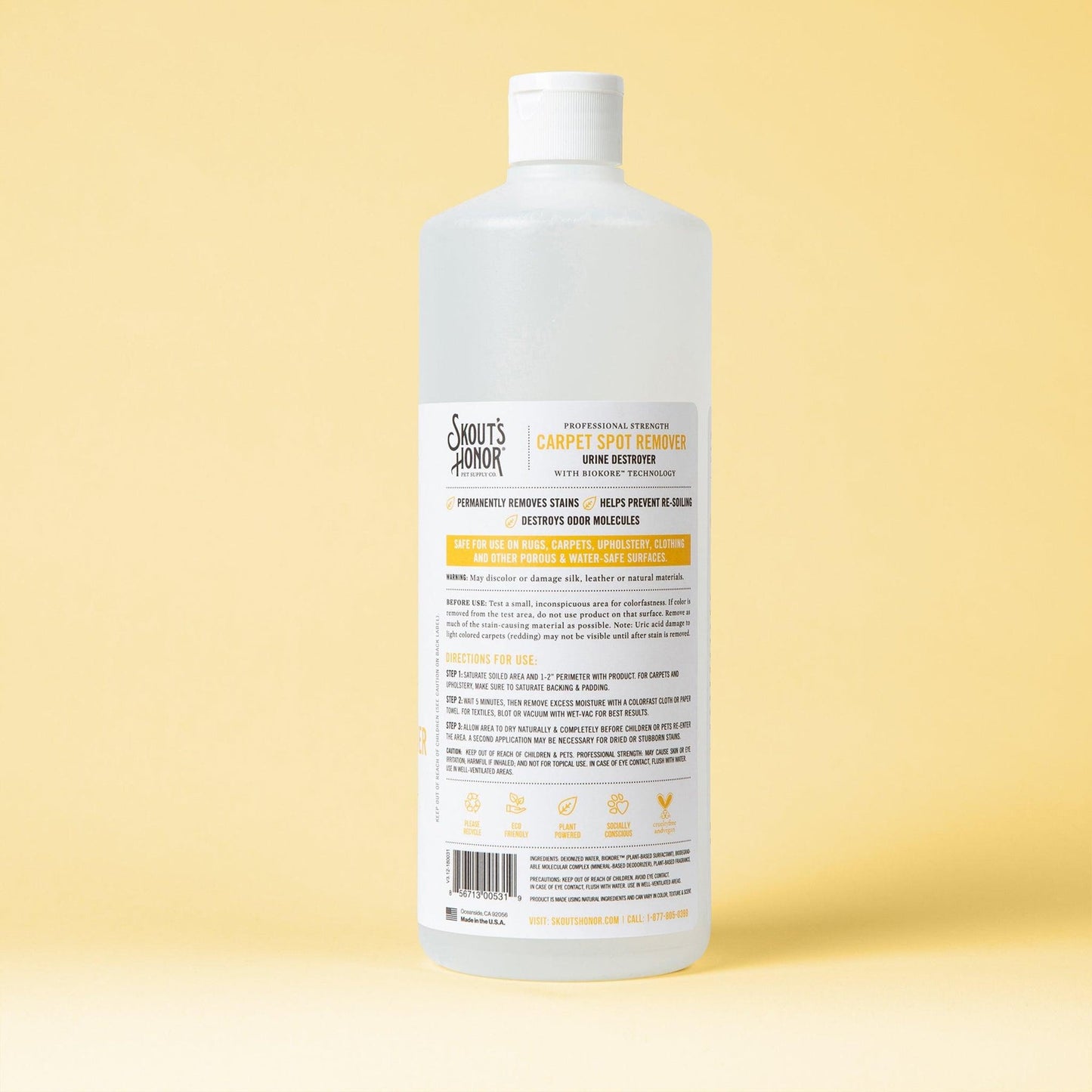 Skout's Honor URINE DESTROYER - CARPET PAD PENETRATOR