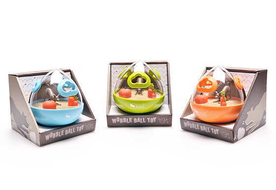 Wobble Ball Dog Toy