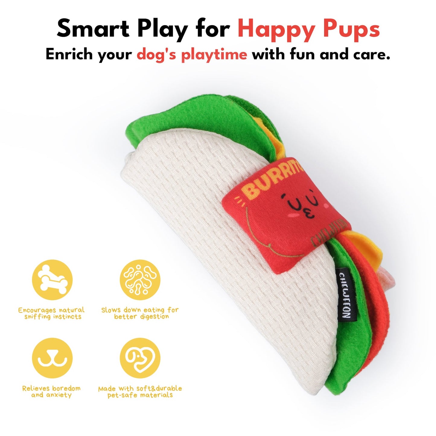 Burrito Snuffle Toy