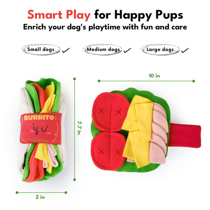 Burrito Snuffle Toy