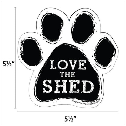 Car Magnet -  Love the Shed